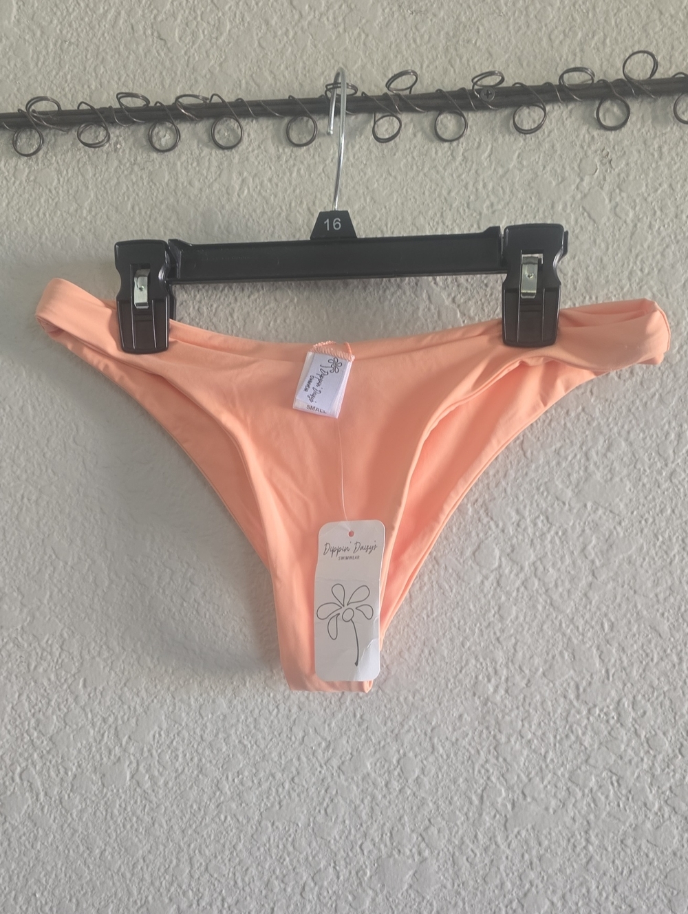 Dippin' Daisy's Peach Bikini Bottom - High Cut